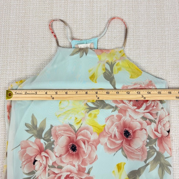 Altar'd State Floral Print Cami Tank Top Sleeveless Blouse - Size S - Picture 6 of 7